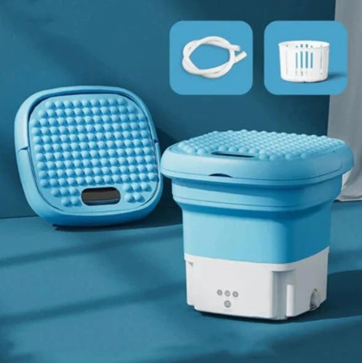 Mini machine à laver pliable