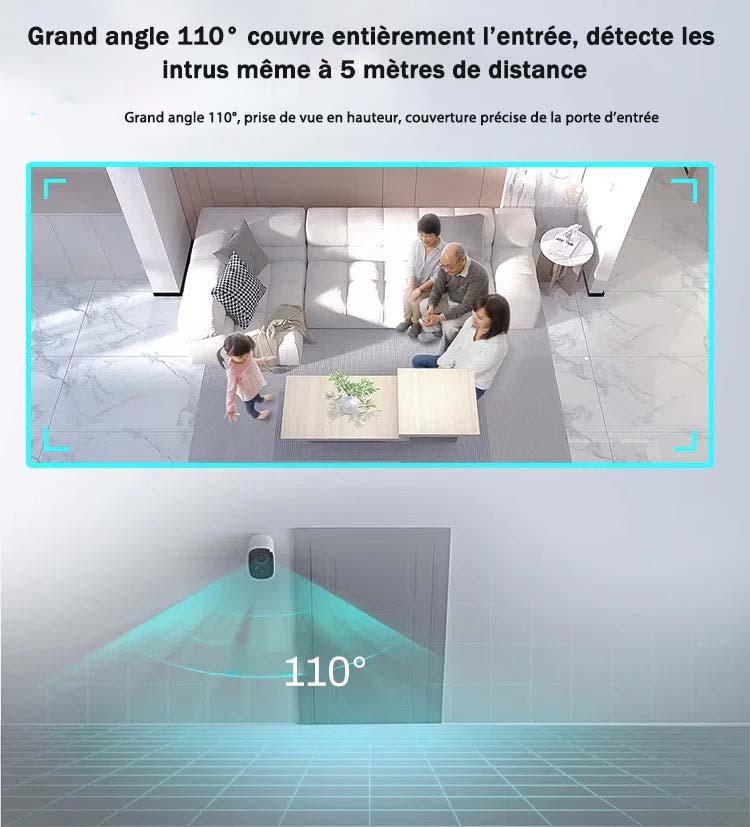 Caméra de vision nocturne sans fil