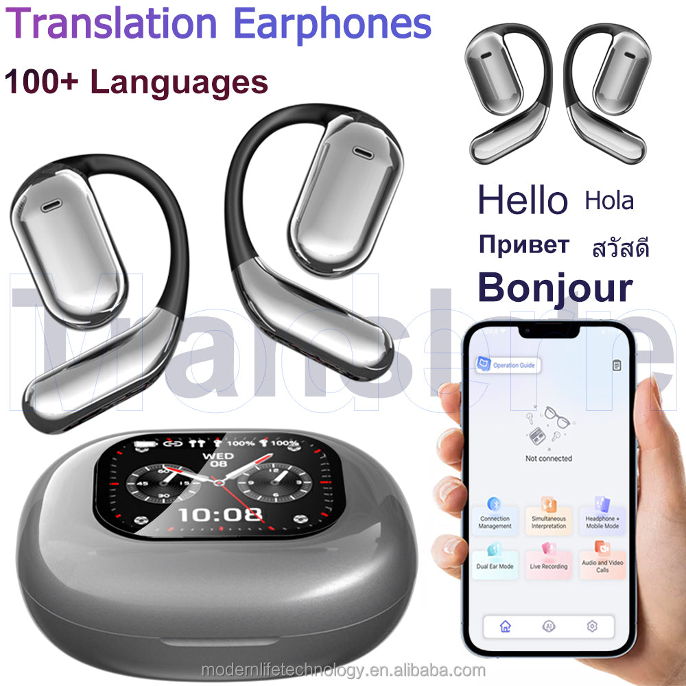 Ecouteurs intelligents PRO IA de traduction