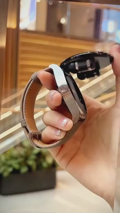 montre intelligente avec écouteurs 2-en-1 connexion Bluetooth sans fil