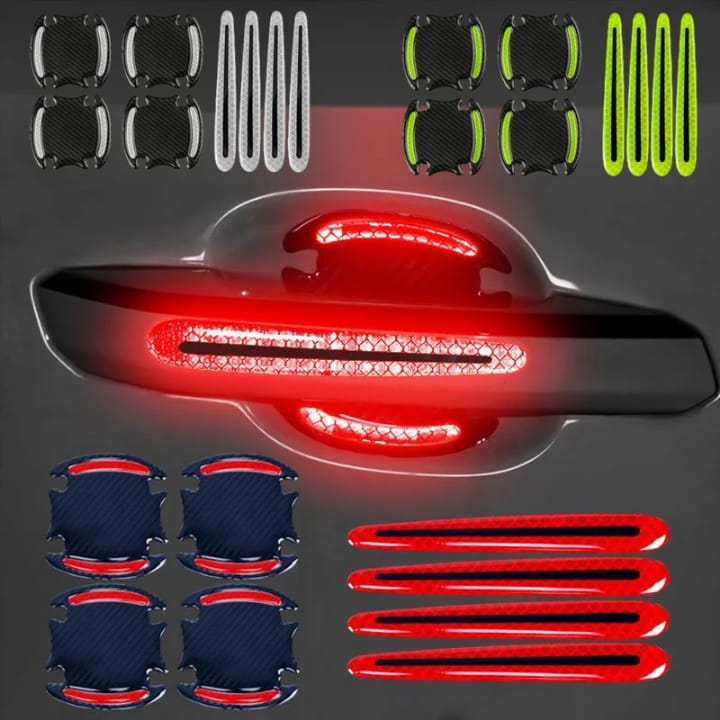 Autocollant pour poignée de voiture.